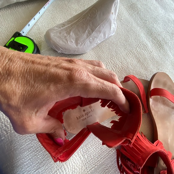 KATE SPADE fringe sandals - Picture 5 of 9